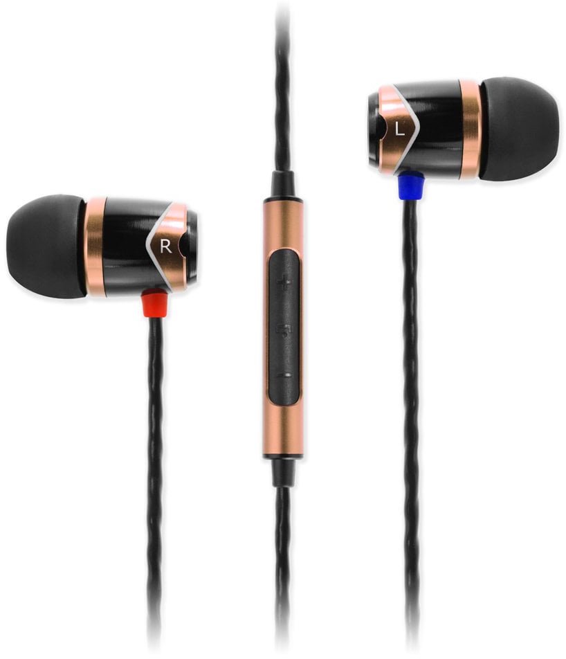 Căști In-Ear standard SoundMAGIC E10C Black/Gold