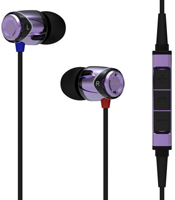 U-uho slušalice SoundMAGIC E10M Purple