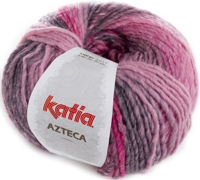 Knitting Yarn Katia Azteca 7857 Rose/Grey
