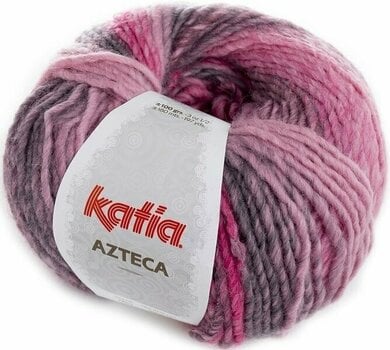 Fios para tricotar Katia Azteca 7857 Rose/Grey - 1