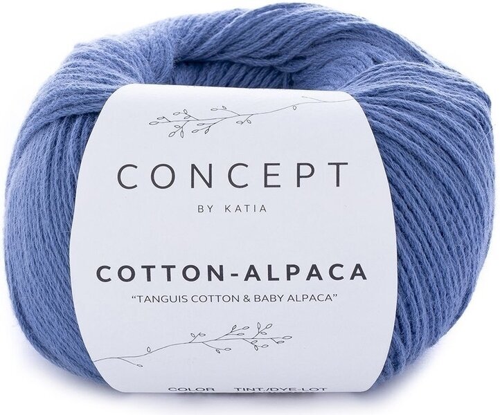 Fil à tricoter Katia Cotton-Alpaca 93 Jeans