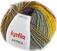 Fil à tricoter Katia Azteca 7866 Green/Mustard/Rust/Blue/Brown Fil à tricoter