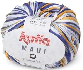 Katia Maui 100 Blue/Water Blue/Lemon Yellow Katia Maui 100 Blue/Water Blue/Lemon Yellow