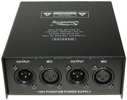 Alimentatore Phantom Power Soundking EE 302 Alimentatore Phantom Power - 1