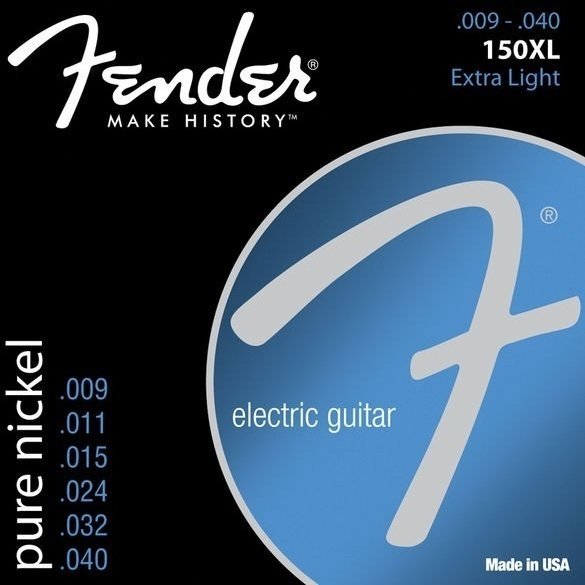Струни за електрическа китара Fender 150XL Original Nickel guitar strings