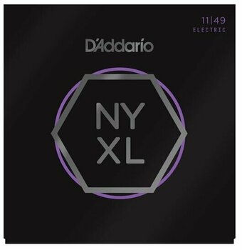 Saiten für E-Gitarre D'Addario NYXL1149 Nickel Wound Electric Guitar Strings, Medium, 11-49 - 1