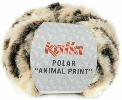 Fil à tricoter Katia Polar 200 Beige/Fawn Brown Fil à tricoter - 1