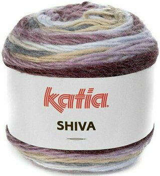 Fios para tricotar Katia Shiva 401 Lilac/Beige/Mauve - 1