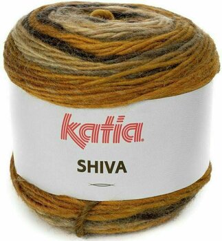 Fil à tricoter Katia Shiva 406 Beige/Camel/Brown Fil à tricoter - 1