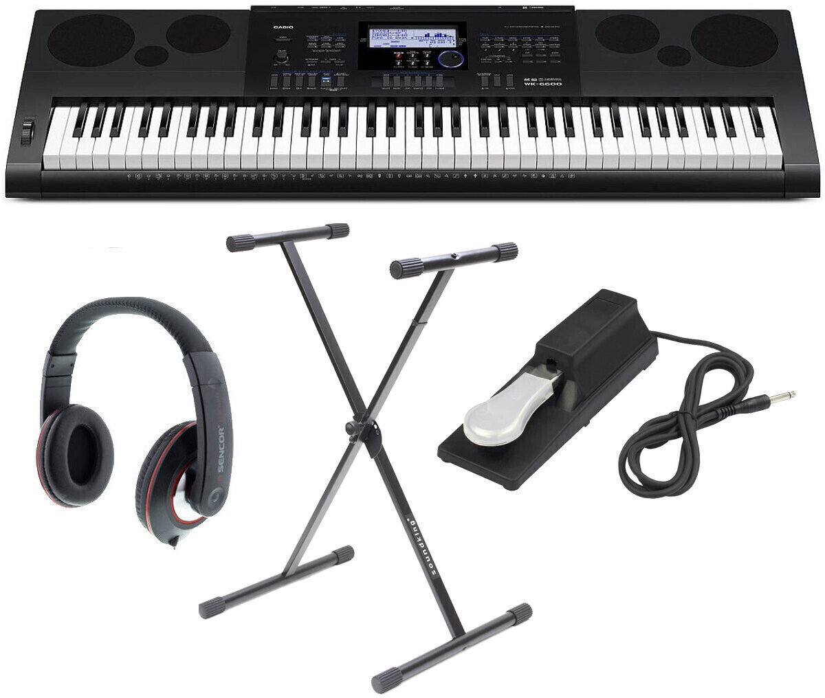 Casio WK 6600 Set - Muziker SK