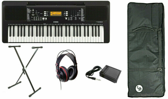 Keyboard met aanslaggevoeligheid Yamaha PSR-E363 Deluxe Set - 1