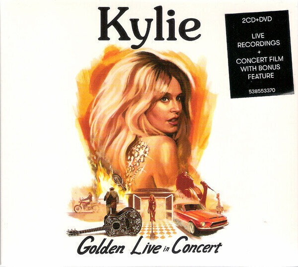 CD musicali Kylie Minogue - Kylie - Golden - Live In Concert (2 CD + DVD)