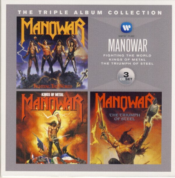 Zenei CD Manowar - Triple Album Collection (3 CD)