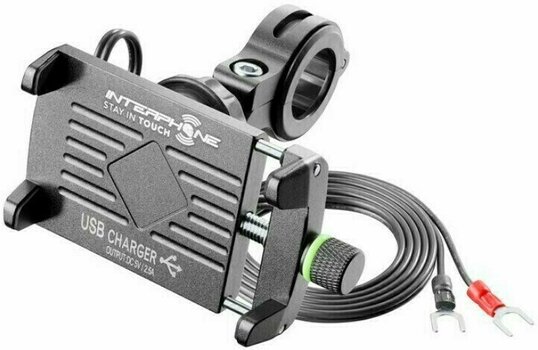 Motorcykelhållare/fodral Interphone Crab Evo USB Motorcykelhållare/fodral - 1