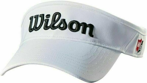 Kapa za golf Wilson Staff Visor White - 1