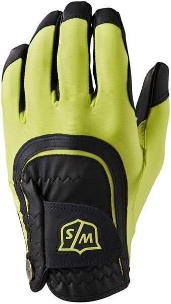 Rokavice Wilson Staff Fit-All Mens Golf Glove Green/Black Left Hand for Right Handed Golfers