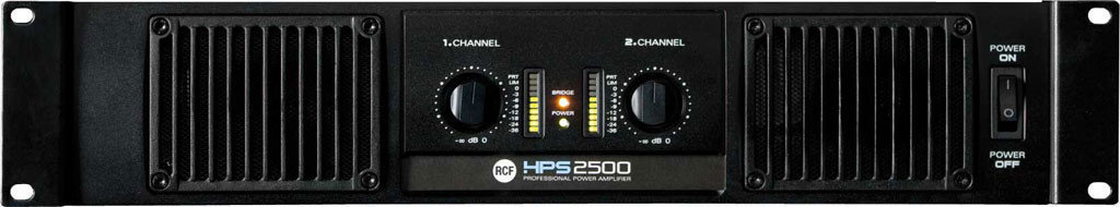 Amplificador de potência RCF HPS 2500 Amplificador de potência
