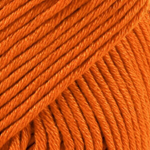 Fios para tricotar Drops Muskat 49 Dark Orange - 1