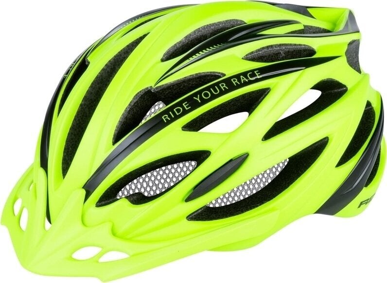 Cyklistická helma R2 Arrow Helmet Matt Fluo Yellow/Black S Cyklistická helma