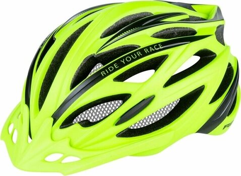 Cyklistická helma R2 Arrow Helmet Matt Fluo Yellow/Black S Cyklistická helma - 1