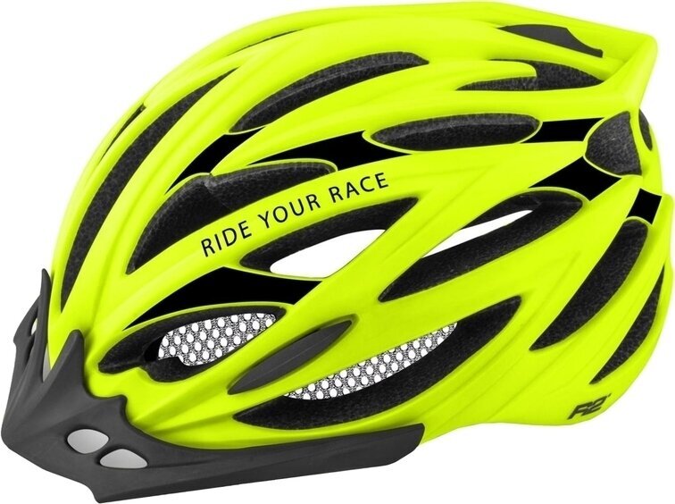 Cyklistická helma R2 Arrow Helmet Matt Neon Yellow/Black S Cyklistická helma