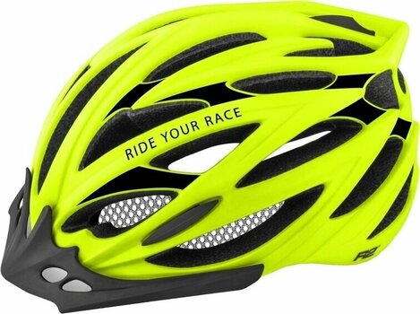 Cyklistická helma R2 Arrow Helmet Matt Neon Yellow/Black S Cyklistická helma - 1