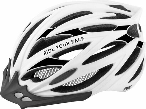 Bike Helmet R2 Arrow Helmet Matt White/Black S Bike Helmet - 1