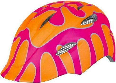 Dětská cyklistická helma R2 Ducky Helmet Glossy Orange/Pink XS Dětská cyklistická helma - 1