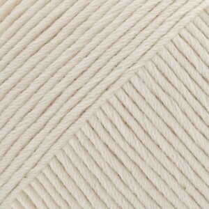 Fios para tricotar Drops Safran 18 Off White