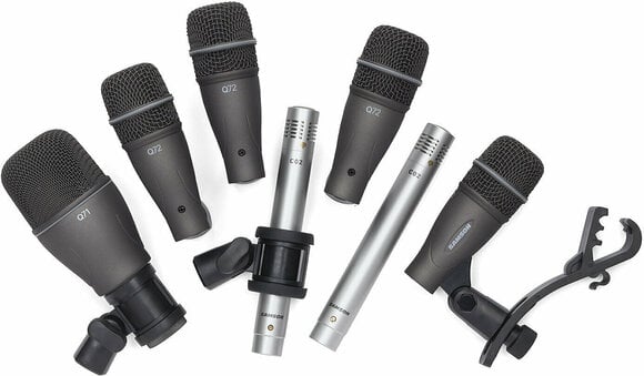 Set microfoons voor drums Samson DK707 Set microfoons voor drums - 1