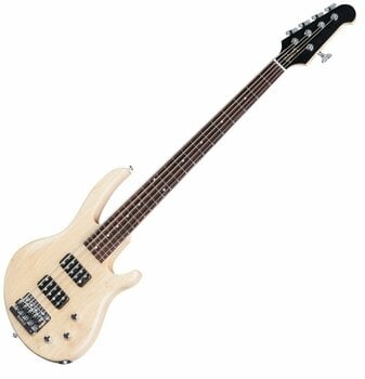 5-snarige basgitaar Gibson New EB Bass 5 String T 2017 Natural Satin - 1