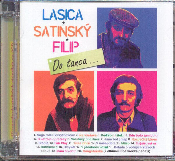 CD диск Lasica / Satinský / Filip - Do tanca i na počúvanie (2 CD)