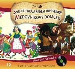 Musiikki-CD Najkrajšie Rozprávky - Snehulienka a sedem trpaslíkov/Medovníkový domček (CD) - 1