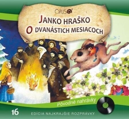 Muziek CD Najkrajšie Rozprávky - Janko Hraško / O dvanástich mesiacoch (CD)