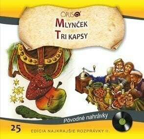 Muzyczne CD Najkrajšie Rozprávky - Mlynček / Tri kapsy (CD) - 1