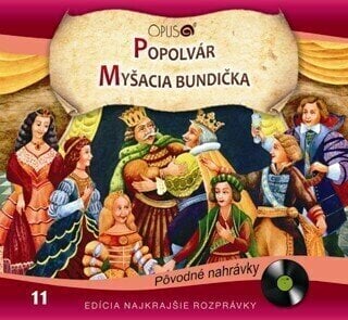Glasbene CD Najkrajšie Rozprávky - Popolvár/Myšacia bundička (CD)