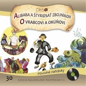 Glasbene CD Najkrajšie Rozprávky - Alibaba a 40 zbojníkov / O vrabcovi a okunovi (CD)