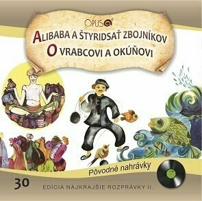 CD Μουσικής Najkrajšie Rozprávky - Alibaba a 40 zbojníkov / O vrabcovi a okunovi (CD) - 1