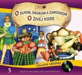 CD musique Najkrajšie Rozprávky - O dlhom, širokom a žiarookom/O živej vode (CD) - 1