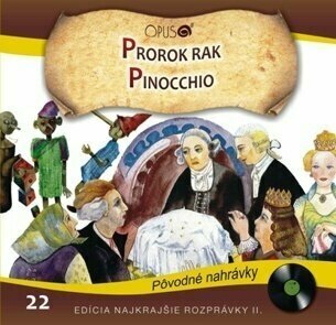 Musiikki-CD Najkrajšie Rozprávky - Prorok Rak / Pinocchio (CD) - 1