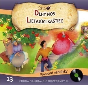 Hudobné CD Najkrajšie Rozprávky - Dlhý nos / Lietajúci kaštieľ (CD)