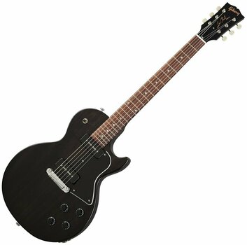 Elektrisk guitar Gibson Les Paul Special Tribute P-90 Ebony Vintage Gloss - 1