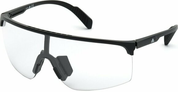 Óculos de desporto Adidas SP0005 01A Semi Shiny Black/Crystal Grey - 1