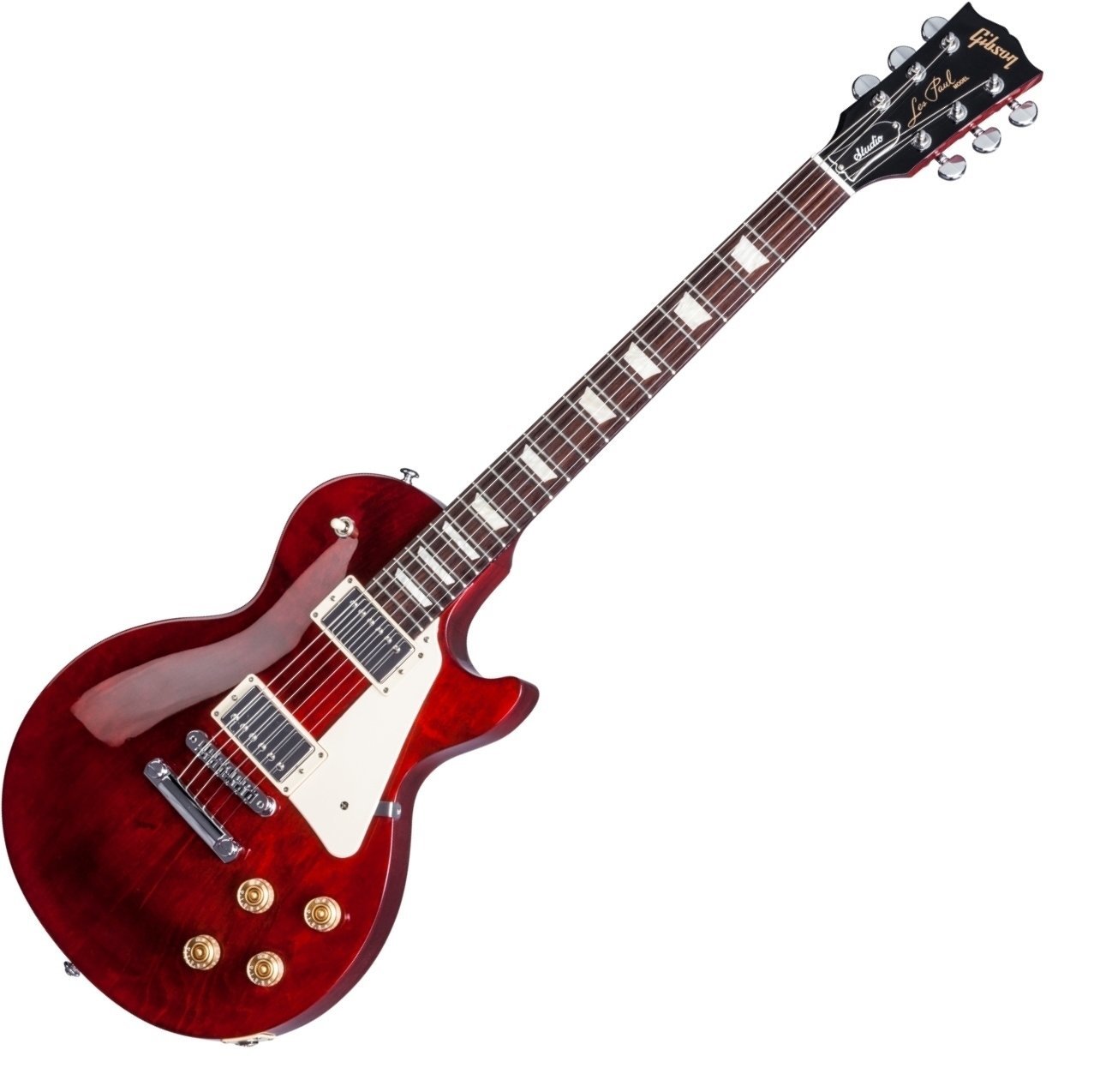 Elektrische gitaar Gibson Les Paul Studio T 2017 Wine Red