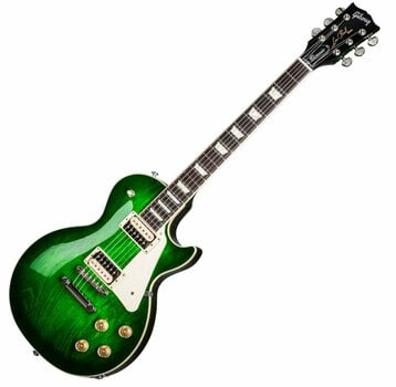 Elektromos gitár Gibson Les Paul Classic T 2017 Green Ocean Burst - 1