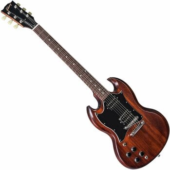 Chitară electrică pentru stângaci Gibson SG Faded T 2017 Left Handed Worn Brown - 1