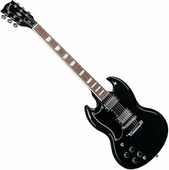 Elektrische gitaar voor linkshandige speler Gibson SG Standard T 2017 Left Handed Ebony - 1