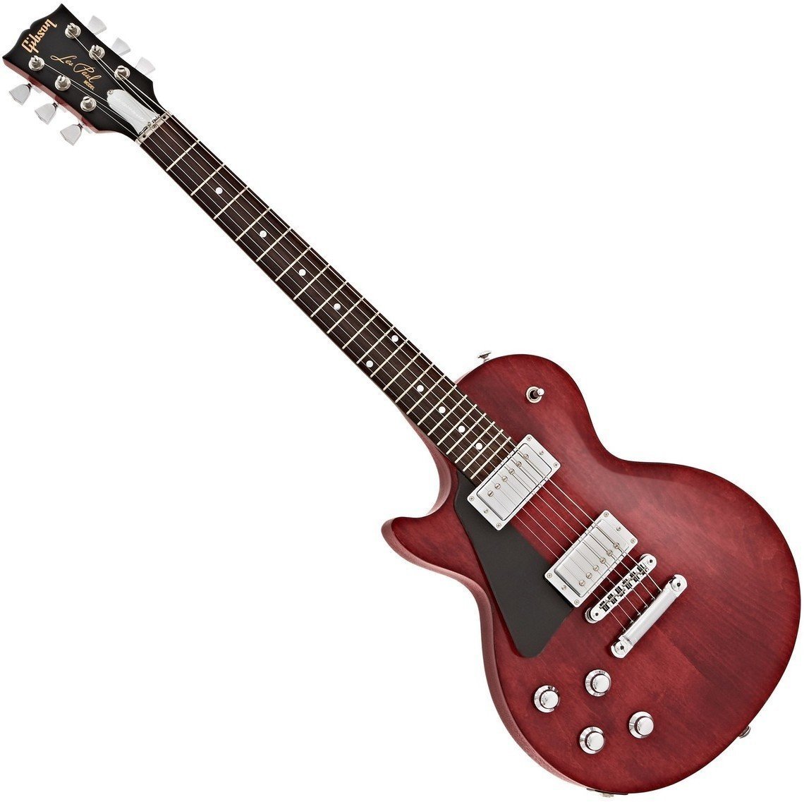Chitară electrică pentru stângaci Gibson Les Paul Faded HP 2017 Left Handed Worn Cherry