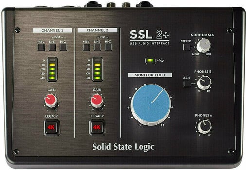 USB audio prevodník - zvuková karta Solid State Logic SSL 2+ - 1