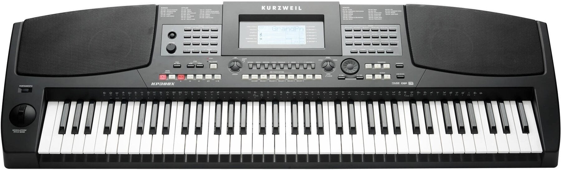 Keyboard with Touch Response Kurzweil KP300X